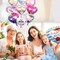 Happy Mother’s Day Balloons – 12PCS 18-Inch “Love You Mom” Foil Balloons Party Decorations